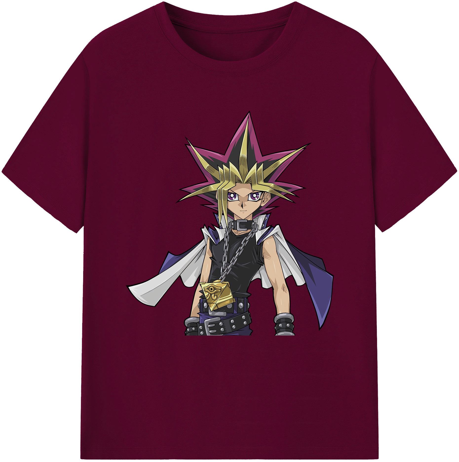 （画像用） 遊☆戯☆王 Yu-Gi-Oh! レディースカジュアルプリントTシャツ（綿100％）